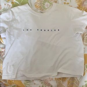 BRANDY MELVILLE SHORT SLEVE CROP TOP